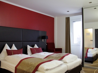 bedroom 3 - hotel central - engelberg, switzerland