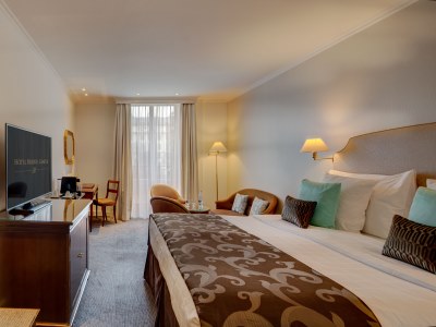 bedroom 2 - hotel bristol geneva - geneva, switzerland