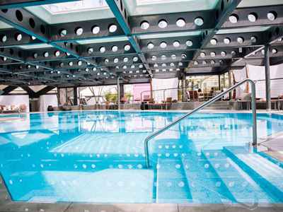 indoor pool - hotel fairmont grand hotel geneva - geneva, switzerland