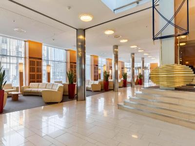 lobby - hotel cornavin - geneva, switzerland