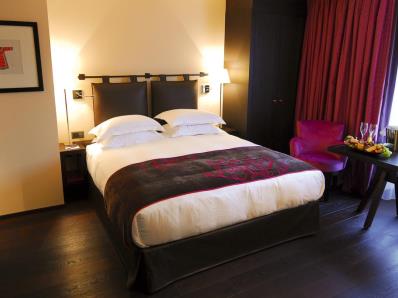 bedroom - hotel eastwest - geneva, switzerland