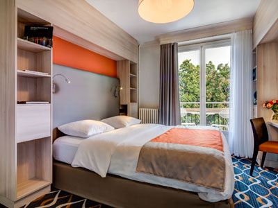 standard bedroom 4 - hotel eden - geneva, switzerland