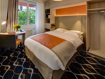 standard bedroom 1 - hotel eden - geneva, switzerland