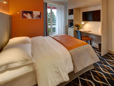 standard bedroom 2 - hotel eden - geneva, switzerland