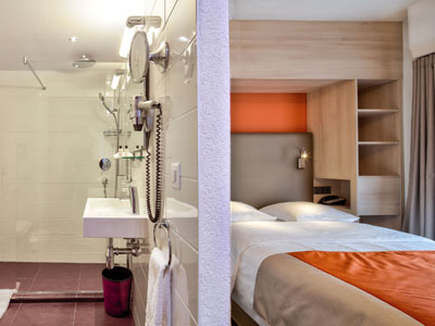 standard bedroom - hotel eden - geneva, switzerland