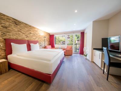 standard bedroom - hotel belvedere - grindelwald, switzerland
