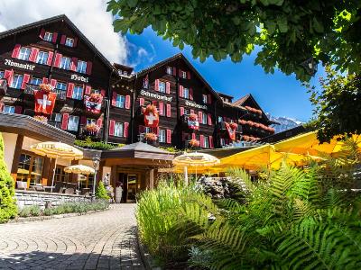 exterior view - hotel romantik schweizerhof - grindelwald, switzerland
