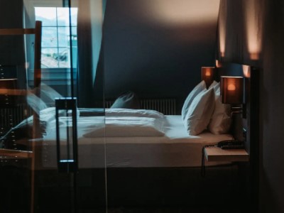 bedroom - hotel the hey hotel - interlaken, switzerland