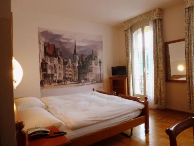 bedroom 3 - hotel central continental - interlaken, switzerland