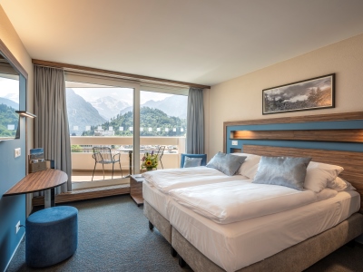 bedroom 2 - hotel metropole - interlaken, switzerland