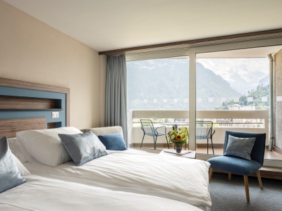 bedroom 10 - hotel metropole - interlaken, switzerland