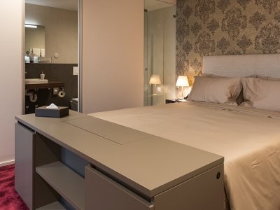 bedroom 1 - hotel du nord - interlaken, switzerland