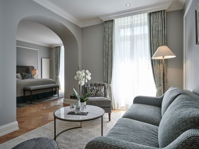 bedroom 2 - hotel victoria-jungfrau - interlaken, switzerland