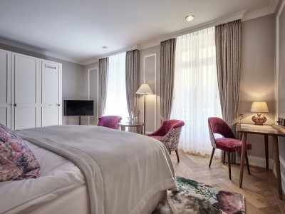 bedroom 3 - hotel victoria-jungfrau - interlaken, switzerland