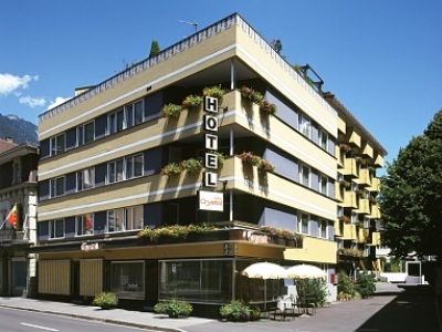 exterior view - hotel crystal - interlaken, switzerland