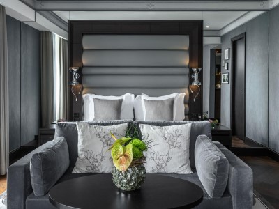 bedroom - hotel royal savoy - lausanne, switzerland