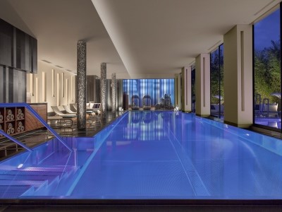 indoor pool - hotel royal savoy - lausanne, switzerland