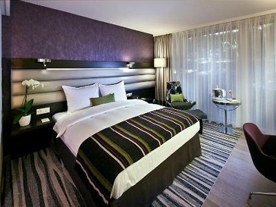 bedroom - hotel movenpick lausanne - lausanne, switzerland