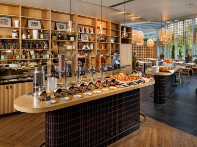 breakfast room - hotel alpha-palmiers by fassbind - lausanne, switzerland