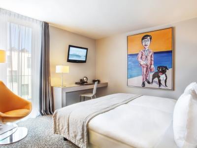 bedroom 1 - hotel starling - lausanne, switzerland