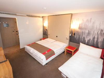 bedroom 3 - hotel agora swiss night by fassbind - lausanne, switzerland