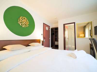 bedroom - hotel tulip inn lausanne beaulieu - lausanne, switzerland