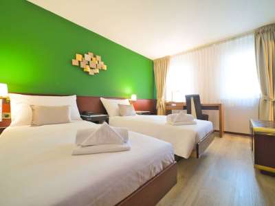 bedroom 6 - hotel tulip inn lausanne beaulieu - lausanne, switzerland