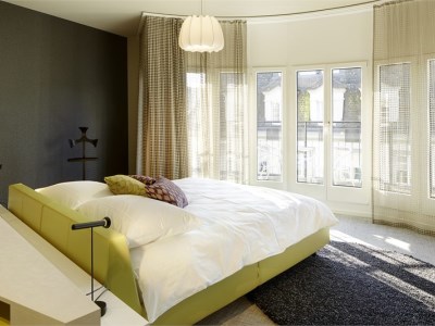 bedroom - hotel continental park - lucerne, switzerland