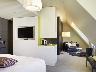 bedroom 1 - hotel continental park - lucerne, switzerland