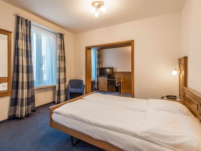 bedroom 4 - hotel alpina - lucerne, switzerland