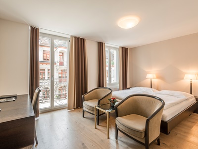 bedroom 2 - hotel alpina - lucerne, switzerland