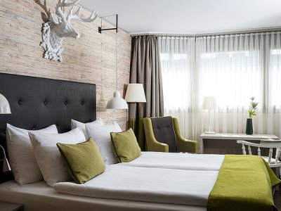 bedroom 2 - hotel ameron flora - lucerne, switzerland
