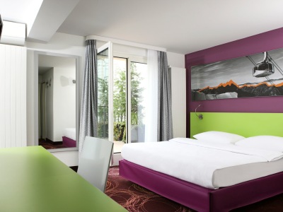 bedroom - hotel ibis styles luzern city - lucerne, switzerland