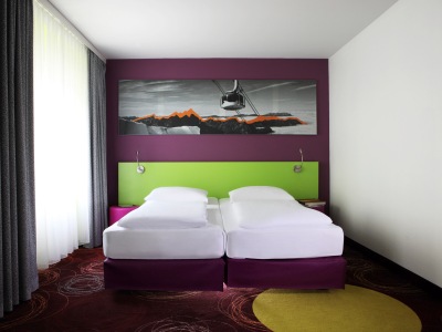 bedroom 1 - hotel ibis styles luzern city - lucerne, switzerland