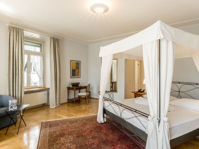 bedroom - hotel grand europe - lucerne, switzerland