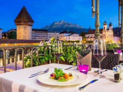 restaurant 2 - hotel des alpes - lucerne, switzerland