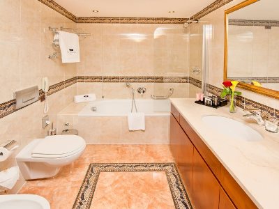 bathroom 1 - hotel swiss diamond - lugano, switzerland