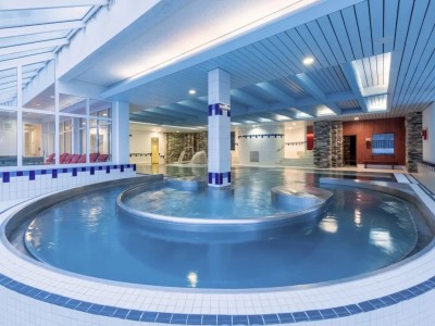 indoor pool - hotel faern crans-montana valaisia - crans-montana, switzerland