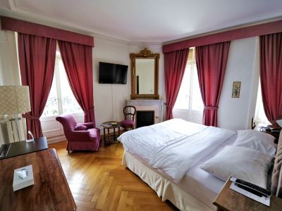 bedroom - hotel j5 hotels helvetie-montreux - montreux, switzerland