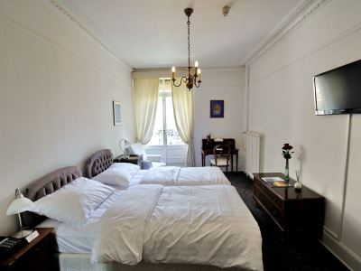 bedroom 3 - hotel j5 hotels helvetie-montreux - montreux, switzerland