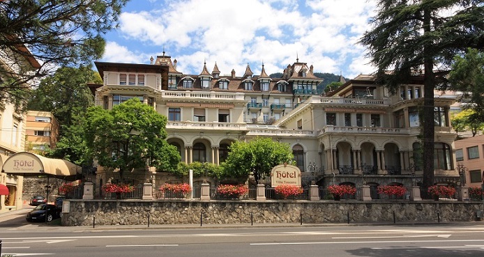 exterior view - hotel villa toscane - montreux, switzerland