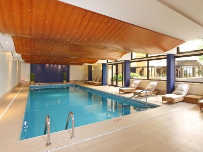 indoor pool - hotel royal plaza montreux - montreux, switzerland
