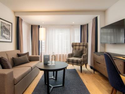 bedroom 5 - hotel walliserhof grand hotel and spa - saas fee, switzerland