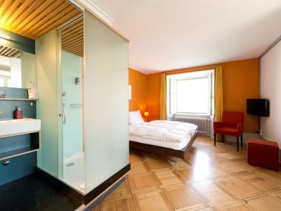 bedroom 2 - hotel hotel an der aare - solothurn, switzerland