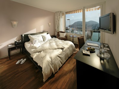bedroom - hotel eden spiez - spiez, switzerland
