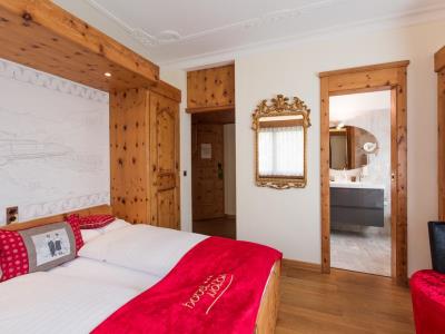 bedroom 1 - hotel nolda (superior) - st moritz, switzerland