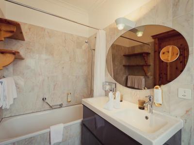 bathroom - hotel nolda (superior) - st moritz, switzerland