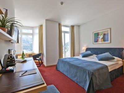 bedroom 1 - hotel schweizerhof - st moritz, switzerland