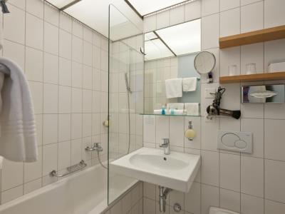 bathroom - hotel schweizerhof - st moritz, switzerland