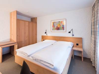 bedroom 5 - hotel hauser - st moritz, switzerland